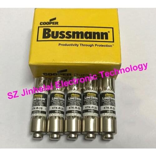 New and original KTK-R-20 Fast-acting fuses 20A 600V 10*38mm