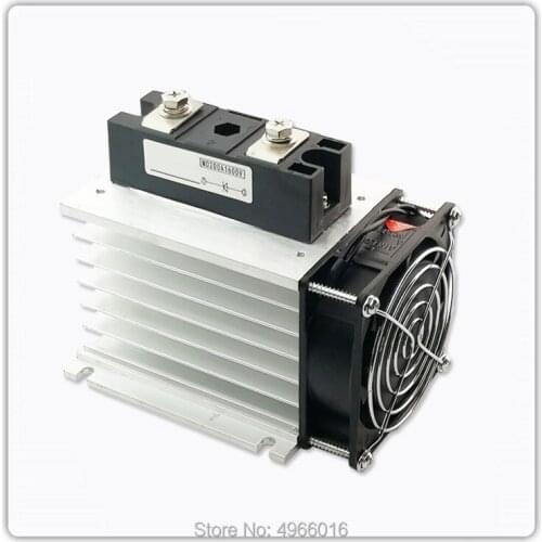 Original MD200A DC Anti-reverse Current Diode Module With Heat Sink And Fan MD200A1600V DJ Equipment Accesories