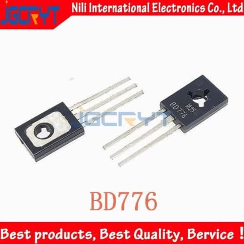 5 piezas)100% nuevo BD776 TO-126 Plastic Darlington Complementary Silicon Power Transistor