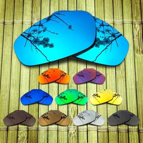 Polarized Replacement Lense For-Oakley Split Jacket Sunglasses Frame True Color Mirrored Coating - Options