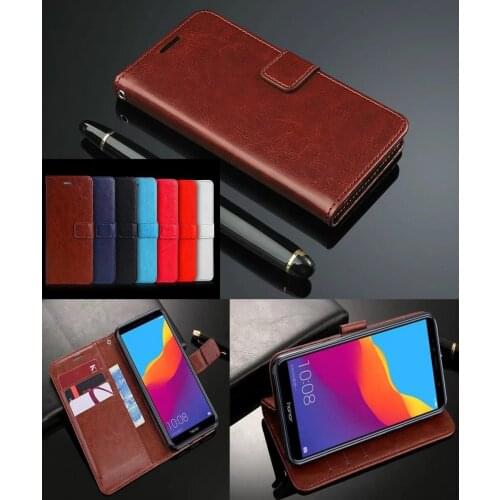 Luxury Retro Wallet Stand Flip Leather Case For Huawei Honor 5A LYO-L21 Case Russia Version Case On For Huawei Y5 II Phone Case