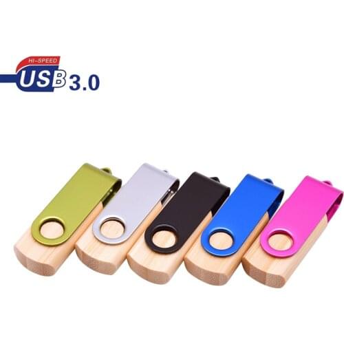 USB 3.0 Rotatable Metal + Usb Flash Drive Memory Stick pen drive Pendrive 4GB 8GB 16GB 32GB 64GB LOGO Photography Wedding Gifts