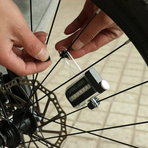 1/2pcs 14LED Bicycle Wheel Spoke Light Flash Spoke Warning Light Waterproof MTB Mountain Bike Cycling Safety Warning Lamp