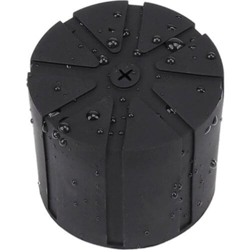 1Pcs Silicone Universal Rear Lens Cap Cover Black 62x51mm Sale Most Supplies Accessories For All 2021 Hot DSLR Camera W3F4