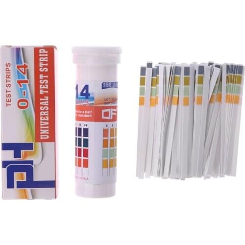 150 Strips Bottled PH Test Paper Range PH 4.5-9.0/PH 1-14/0-14 pH For Urine Saliva Indicator Universal Acidic Alkaline Indicator