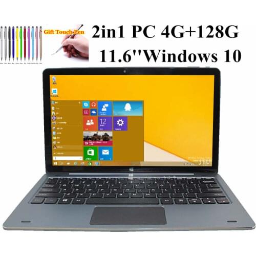 11.6 INCH With Docking Keyboard 4GB DDR+128GB NC01 Windows 10 CPU 8300 Tablet PC 1920 x 1080 IPS Dual Cameras HDMI-Compatible