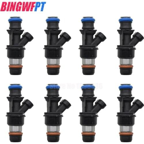 8x fuel injector for Chevrolet Avalanche 1500 Chevrolet Express 1500/2500 Silverado 1500/2500 5.3L 6.0L V8 OE# 25317628