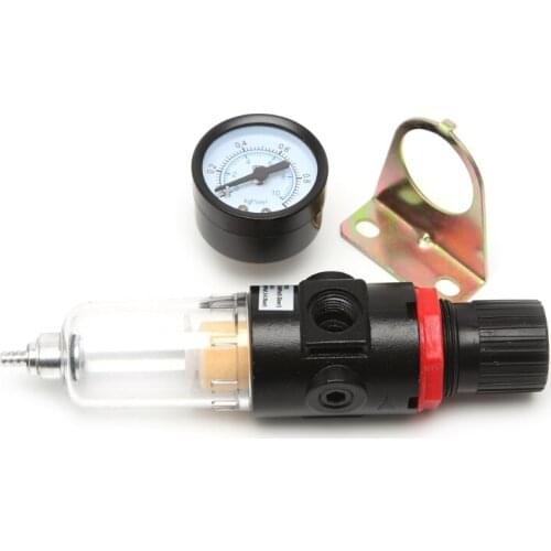 AFR-2000 Airbrush Compressor Pressure Regulator Water Trap Filter Water Moisture Gauge
