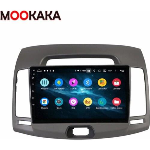 For Hyundai Elantra 2006-2012 PX6 Android 10.0 4+128G Screen Car Multimedia Player Audio Radio Stereo GPS Navigation Head Unit
