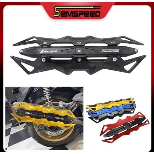 For Yamaha Tech-MAX T-MAX TMAX 500 TMAX 530 TMAX 560 2012-2020 SEMSPEED CNC Aluminum Motorcycle Exhaust Pipe Guard Protection