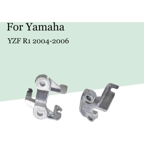 Motorcycle Rear Leather Seat Lock cable fixing bracket cushion lock rear frame pole pressing seat For YZF R1 2004 2005 2006