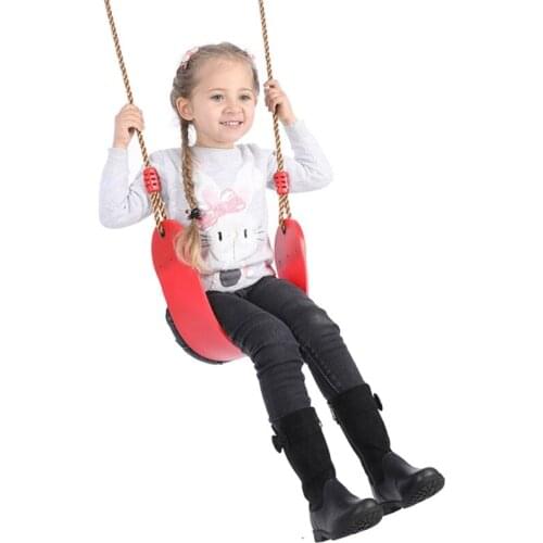 J60B 1PC Outdoor Game Play Sets Interactive Kid’s Assembly Swing Set Flying Toy Garden Swing Accessories for Backyard Game