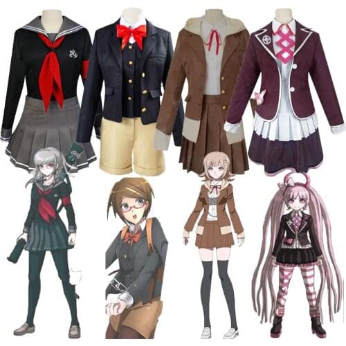 Cosplay Zettai Zetsubo Shojo: Danganronpa Another Episode Kotoko Utsugi Costume Full Set Uniform Cosplay Costume