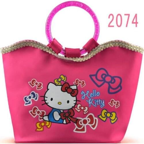 Fashion Red Black Hellokitty Bag