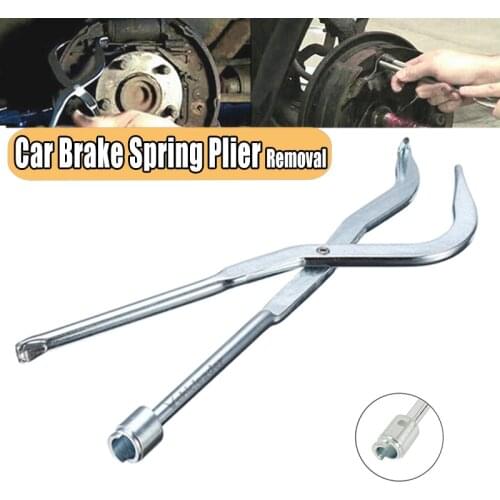 Drum Spring Brake Plier Adjustable Installation Removal Drum Brake Plier Repair Tool Automobile Tool Repair Brake System Tool