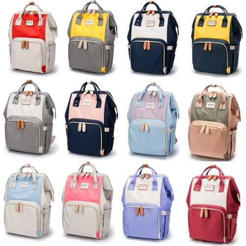 Large Capacity Mummy Diaper Bags Zipper Mother Travel Backpacks Maternity Handbags Pregnant Women Baby Nursing Diaper Bags M03