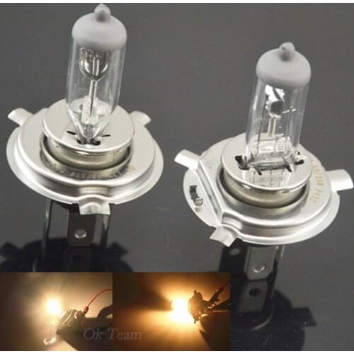 2pcs H4 12V 55W H4 Halogen Xenon Car Light Bulbs Lamp Car Head Light Bulb Factory Price Car Styling Parking Free Shipping