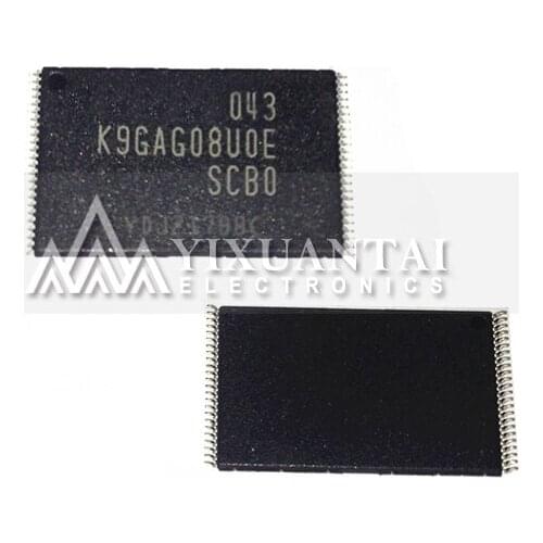 5pcs/lot K9GAG08U0E-SCB0 K9GAG08U0E-SCBO K9GAG08U0E K9GAG08UOE-SCBO TSOP-48 In Stock