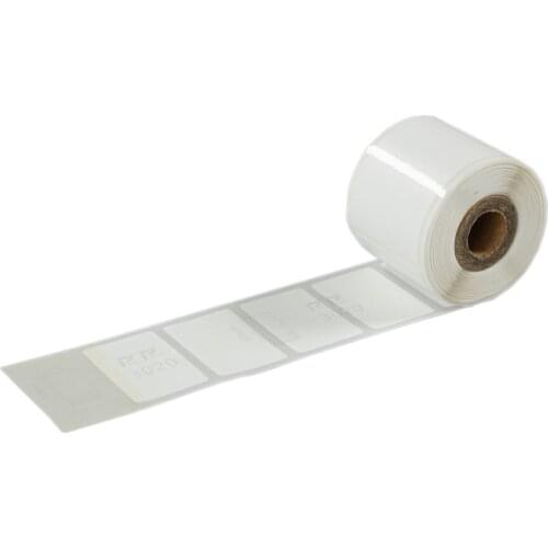 5pcs Original PUTY PR-320WE-320 Flat Thermal Label For PT-50DC 50mm Thermal Label Printer