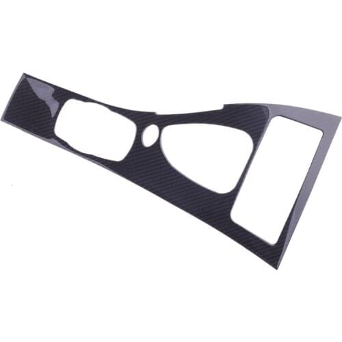 Car Central Console Gear Shift Panel Cover Trim Black Carbon Fiber Fit For BMW E92 M3 2007 2008 2009 2010 2011 2012 2013