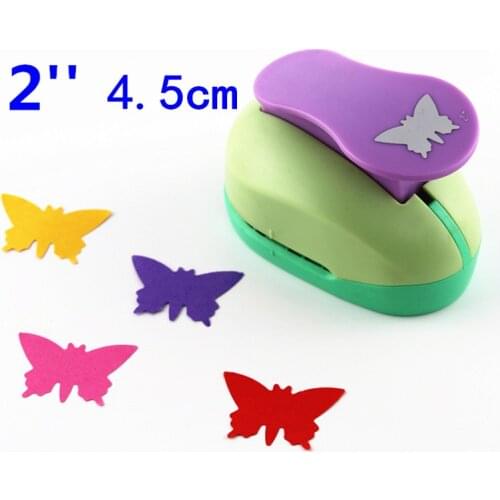 Butterfly 2'' craft punch paper cutter scrapbook child craft tool hole punches Embossing device kid S2935-3