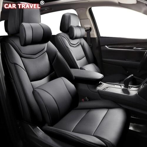CAR TRAVEL Custom Leather car seat cover For Dongfeng AX5 AX4 E70 AX7 S30 H30 CM7 S500 360 370 330 580 IX5 P16 S16 car seats