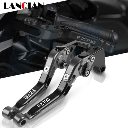 For Yamaha FZ750 Motorcycl Aluminum Adjustable Extendable Foldable Brake Clutch Levers FZ750 FZ 750 1985 1986 1987 1988 Parts