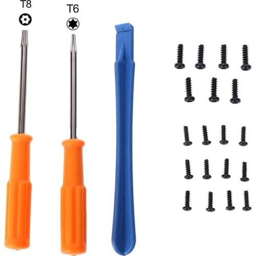 Game Tools Kit For Xbox One X S Slim/ Elite Gamepad Controller Torx T8H T6 Screwdriver Tear Down Repair Tool