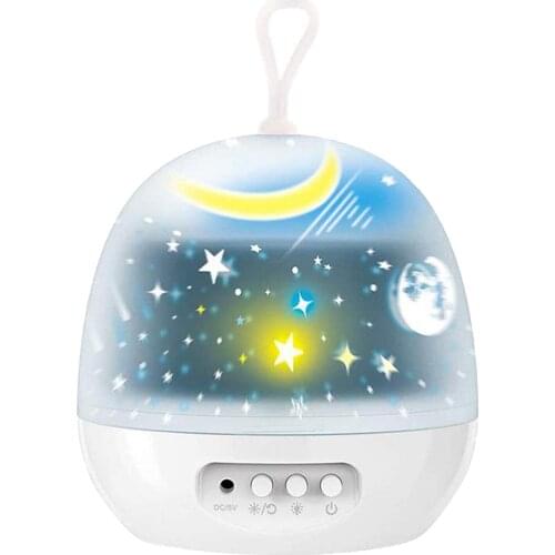 Round Night Light Colorful Lighting Romantic Baby Night Lights for Kids Room