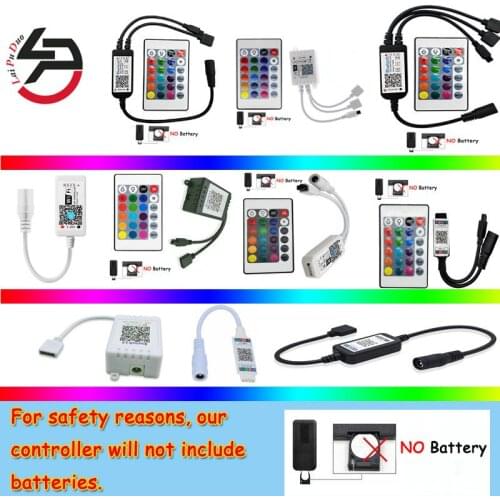 Laipuduo 24key Bluetooth 4.0 Remote RGB IR Colorful Control Controller LED Mobile APP Controller For LED Strip Light