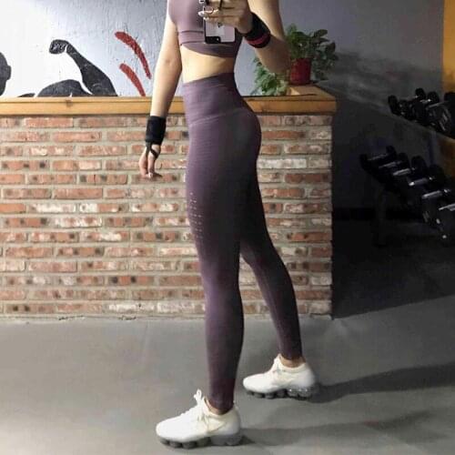 Yoga Legging Gym Yoga Pants Fitness Legging High Waist Tight Elastic Cutout Quick Sweat Sexy Hip Buttocks Runing Sports Leggings