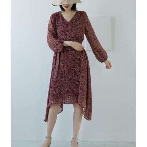 Little Floral Long Cotton Summer Women Dresses Summer Plus Size Women Dresses