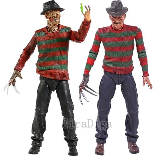 NECA Freddy Krueger 7'' Action Figure Collectible Model Toy
