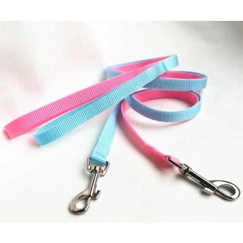 50 Pieces/Lot) Wholesale Nylon Dog Leash 120cm Length Dog Pet Leashes Leads