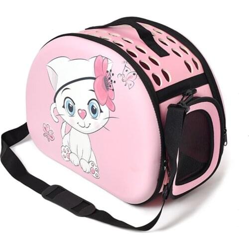 Dog Carrier Bag Portable Cats Handbag Foldable Travel Bag Puppy Carrying Mesh Shoulder Pet Bags