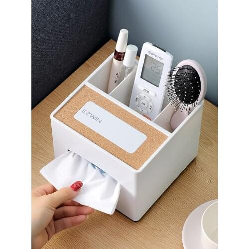 Simple Paper Extraction Box Living Room Coffee Table Household Multifunctional Napkin Remote Control Storage Ideas Tissue Box