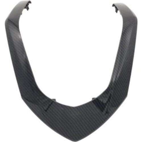 Motorcycle Front Headlight Panel Guard Cover Carbon Fiber Decorative Frame for Yamaha Nmax155 Nmax 155 2016 - 2019