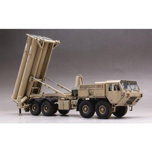 1/35 Terminal High Altitude Area Defence (THAAD) Military Assembly Defense System Transport Vehicles Truck 01054