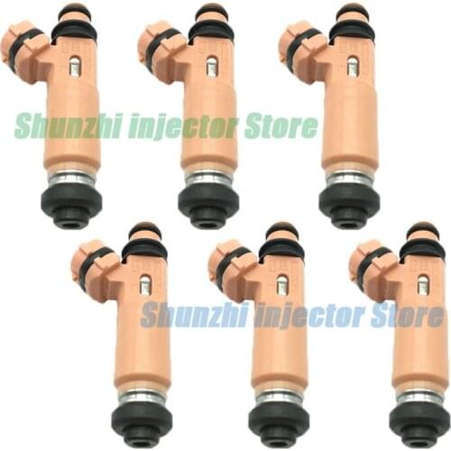 6PCS Fuel Injector Nozzle For 2002-2006 TOYOTA CAMRY 23250-0A020 23209-0A020 232500A020 232090A020