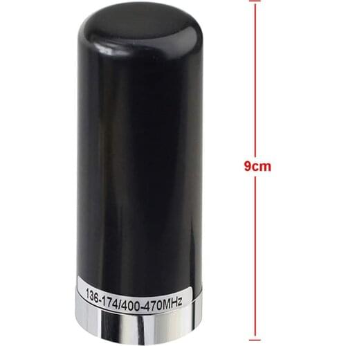 Car Ham Radio Mobile Amateur Antenna Dual-Section UHF/VHF Fixed Bracket with Lip Hanging PL259 Male 5m RG58 Cable Suitable