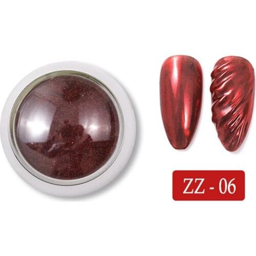 Shine Nail Mirror Glitter Powder Nail Art UV Gel Polish Chrome Flakes Pigment Metallic Effect Rose Gold Dust Decorations