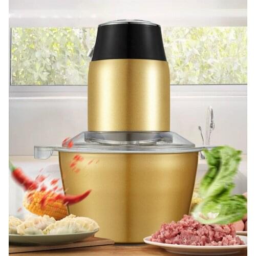 Meat Grinders home electric stainless steel commercial crusher small garnish stirrer garlic capsicum pepper machine NEW