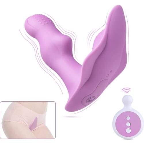 3 types Wearable Butterfly Dildo Vibrator Sex Toys for Women Masturbator Clitoris Stimulator Wireless Remote Vibrating Panties