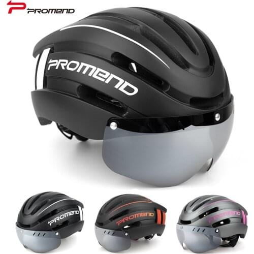 Casco de ciclismo PROMEND ligero, mountain bike dual mode bike, cascos de bicicleta mountain bike mountain bike race 57-62cm
