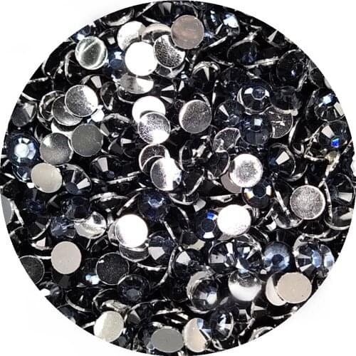 Good Quality Montana Resin Flatback Glue On Beads 2mm~6mm Non Hotfix Rhinestones for Nail Art/Garment/Decoration