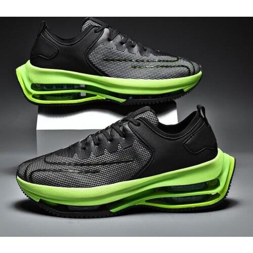 Mens Running Shoes Sneakers Cool Man Brand Air Cushion Sport Shoes Outdoor Walking Jogging Shoes Male Mesh Shoes Designer Gym