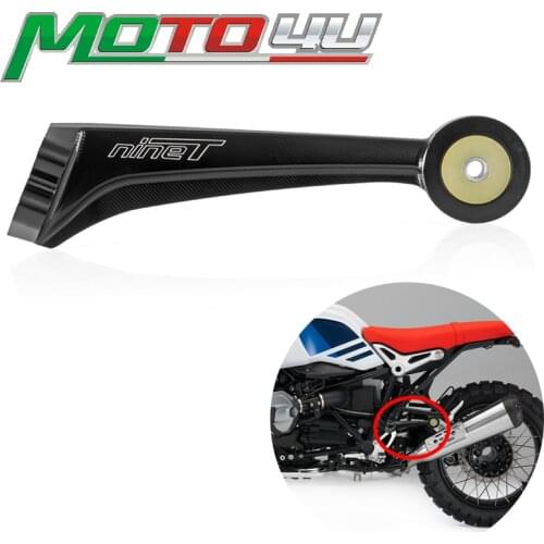 New CNC Aluminum Motorcycle Exhaust Muffler Pipe Bracket Mount Holder For BMW R Nine T R9T 2014 2015 2016 Motorbike Part