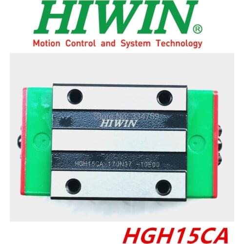 Original HIWIN HGH15CA linear carriage for HGR15 15mm linear guide for cnc parts