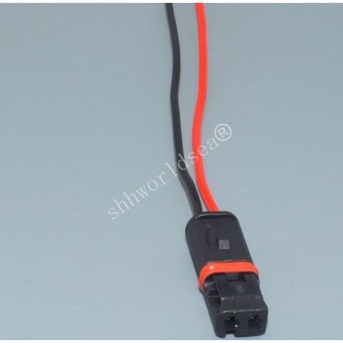 Shhworldsea 2 Pin 1.2mm Automotive Turn Signal Light Plug S1000R Door Handle Cable Connector Waterproof Socket For BMW