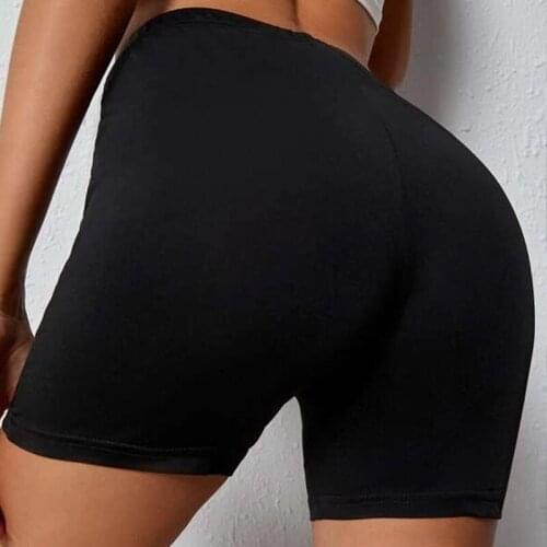 Shorts Women Thin Fitness Casual High Waist Fashion Biker Shorts Summer Scrunch Butt Yoga Running Shorts Sport Gym Leggings